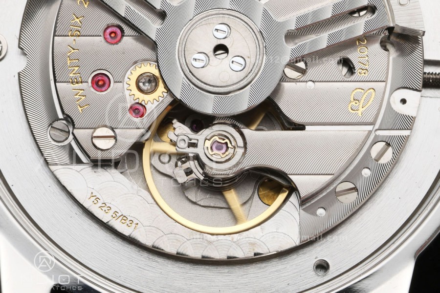 Top Time B31 BLF 1:1 Best Edition Blue Dial Orange Hand on Blue Leather Strap AB31