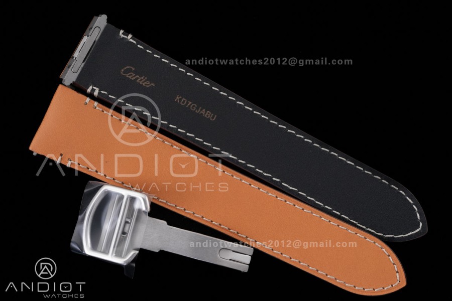 Santos de Cartier 40mm 2018 GF 1:1 Best Edition White Dial on SS SmartLinks Bracelet MIYOTA 9019 (Free Leather)