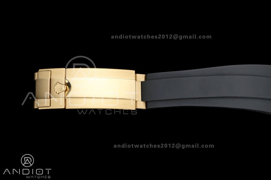 Yacht-Master 42mm YG 226658 GMF 1:1 Best Edition Black Dial on Oysterflex Strap JH3235 (Free Sprung)