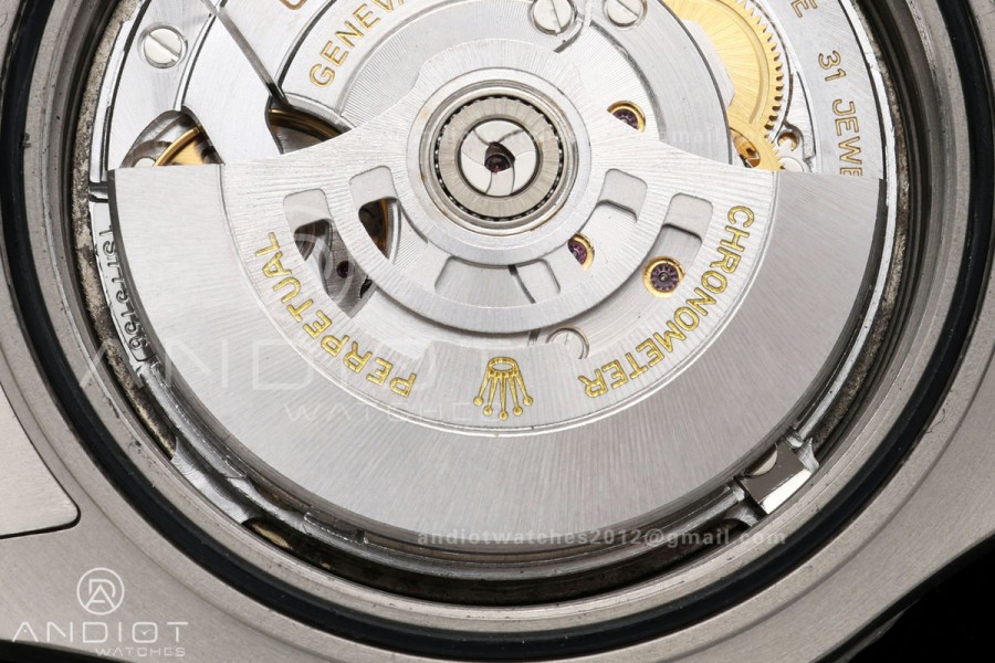 Yacht-Master 226627 Titanium GMF 1:1 Best Edition Black Dial on Titanium Bracelet JH3235 (Free Sprung)
