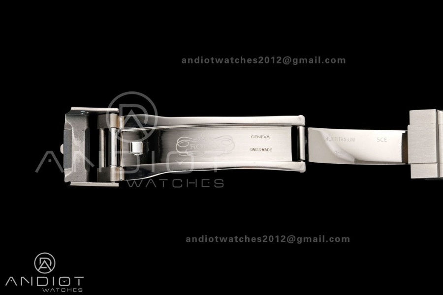Yacht-Master 226627 Titanium GMF 1:1 Best Edition Black Dial on Titanium Bracelet JH3235 (Free Sprung)