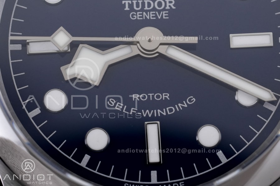 Black Bay 36 KRF 1:1 Best Edition Blue Dial on SS Bracelet A2824 V4