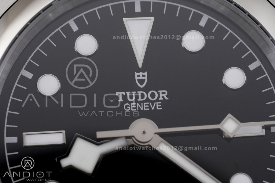 Black Bay 36 KRF 1:1 Best Edition Black Dial on SS Bracelet A2824 V4