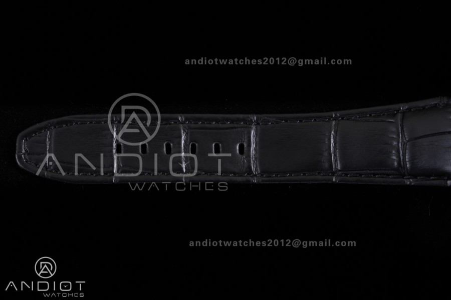 Code 11.59 Chrono 26393 SS APSF 1:1 Best Edition Gray/Black Dial on Black Leather Strap SA4401 Super Clone