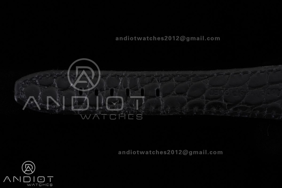 Code 11.59 Chrono 26393 SS APSF 1:1 Best Edition Gray/Black Dial on Black Leather Strap SA4401 Super Clone