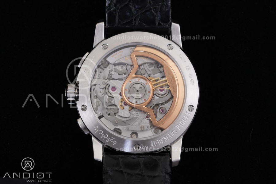 Code 11.59 Chrono 26393 SS APSF 1:1 Best Edition Blue/Black Dial on Black Nylon Strap SA4401 Super Clone