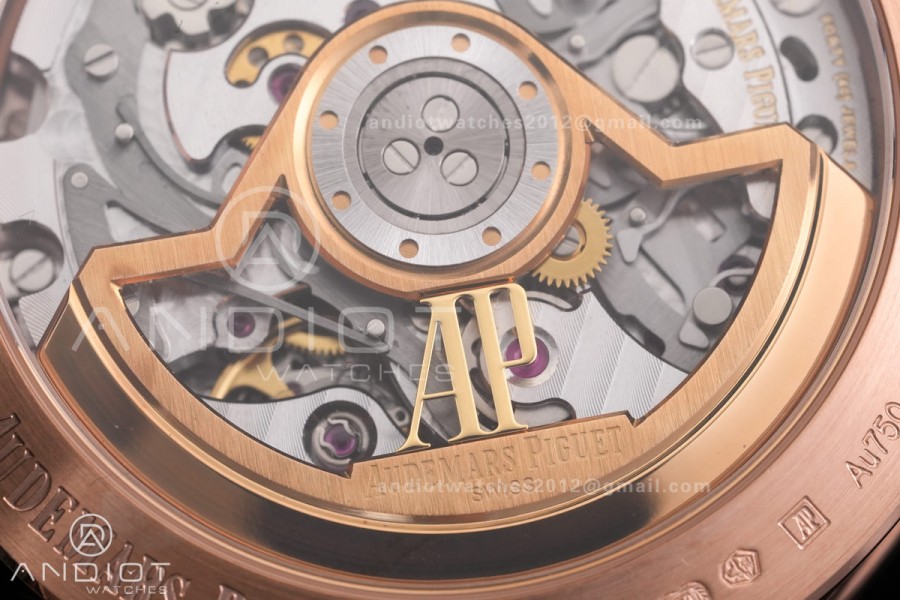 Code 11.59 Chrono 26393 RG APSF 1:1 Best Edition Blue/Black Dial on Blue Leather Strap SA4401 Super Clone