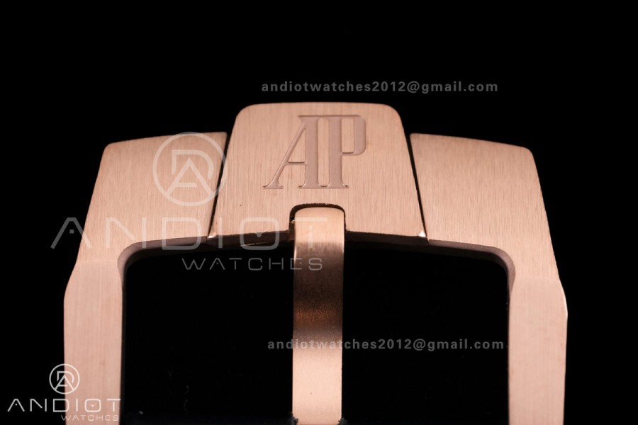 Code 11.59 Chrono 26393 RG APSF 1:1 Best Edition Blue Dial on Blue Leather Strap SA4401 Super Clone