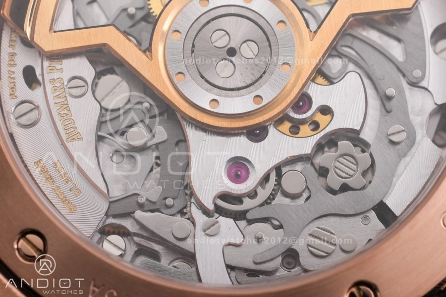 Code 11.59 Chrono 26393 RG APSF 1:1 Best Edition Blue Dial on Blue Leather Strap SA4401 Super Clone