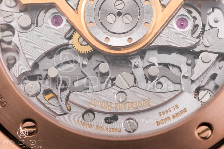 Code 11.59 Chrono 26393 RG APSF 1:1 Best Edition Blue Dial on Blue Leather Strap SA4401 Super Clone