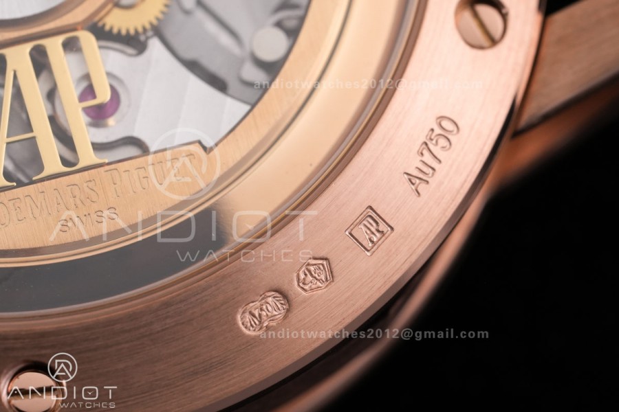 Code 11.59 Chrono 26393 RG APSF 1:1 Best Edition Black Dial on Black Leather Strap SA4401 Super Clone