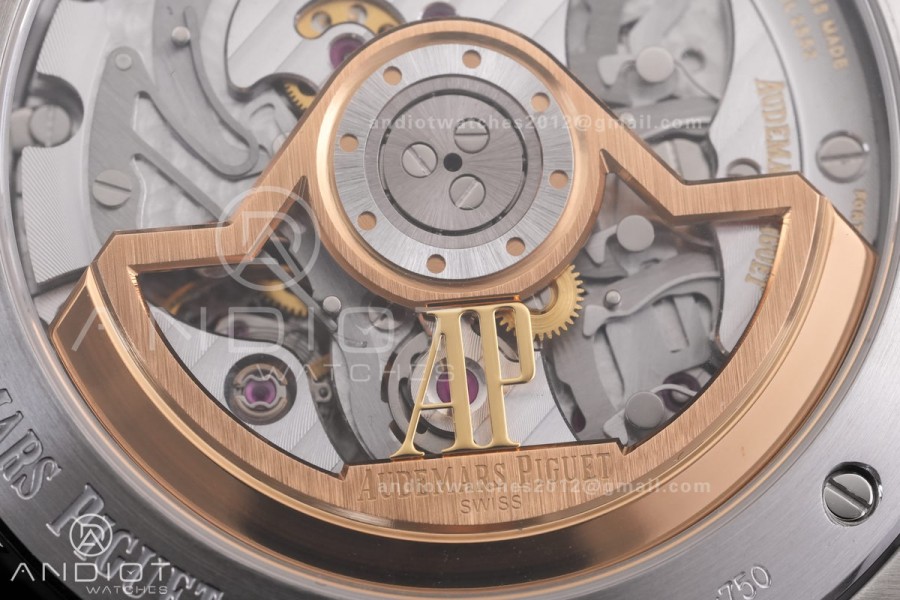 Code 11.59 Chrono 26393 SS APSF 1:1 Best Edition Silver Dial on Gray Leather Strap SA4401 Super Clone