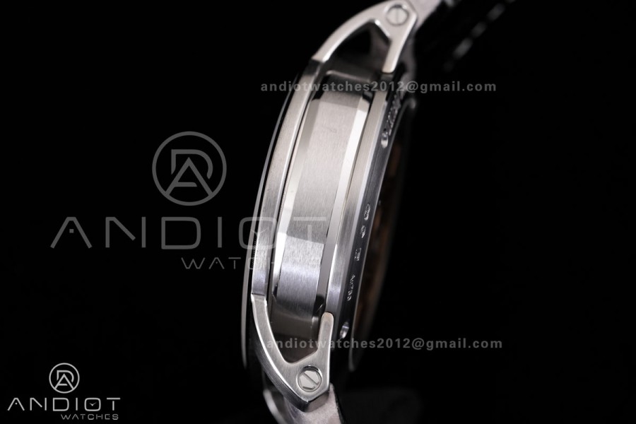 Code 11.59 Chrono 26393 SS APSF 1:1 Best Edition Silver Dial on Gray Leather Strap SA4401 Super Clone