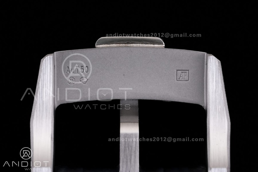 Code 11.59 Chrono 26393 SS APSF 1:1 Best Edition Silver Dial on Gray Leather Strap SA4401 Super Clone