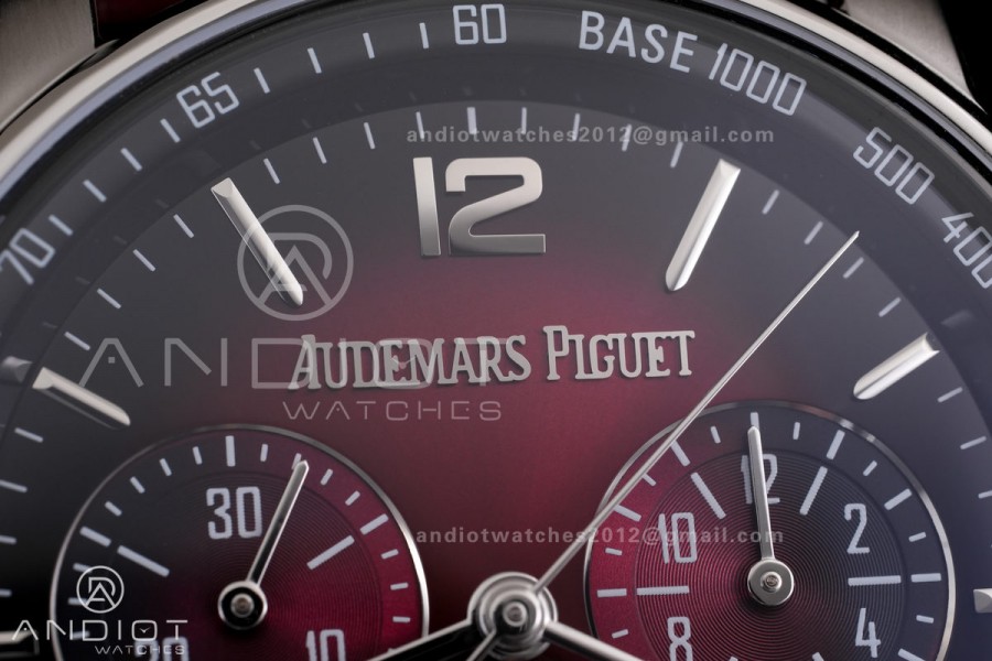 Code 11.59 Chrono 26393 SS APSF 1:1 Best Edition Red/Black Dial on Red Leather Strap SA4401 Super Clone