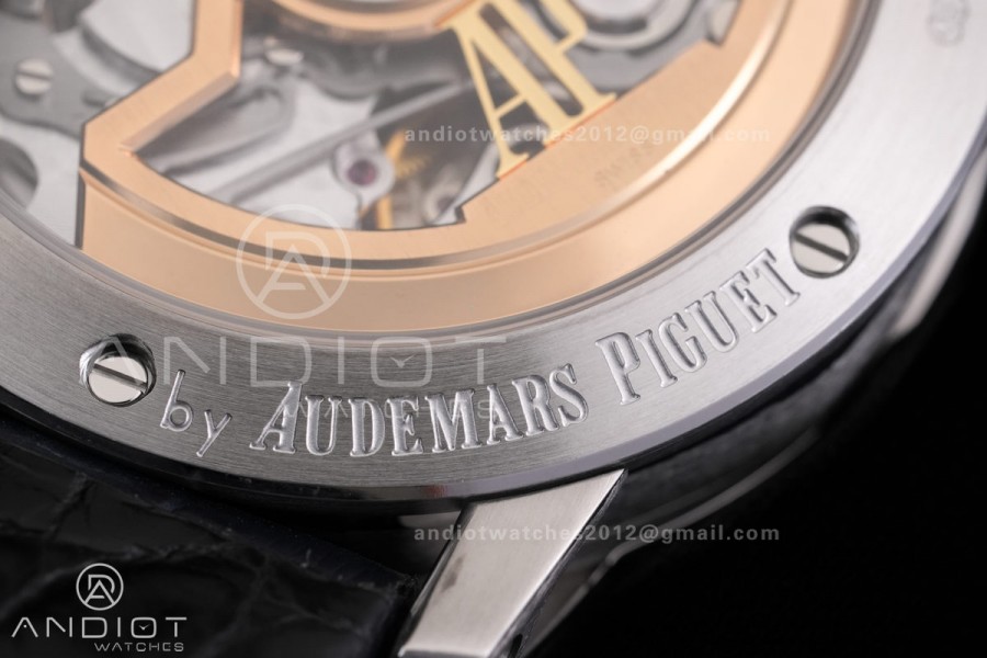 Code 11.59 Chrono 26393 SS APSF 1:1 Best Edition Black Dial on Black Leather Strap SA4401 Super Clone