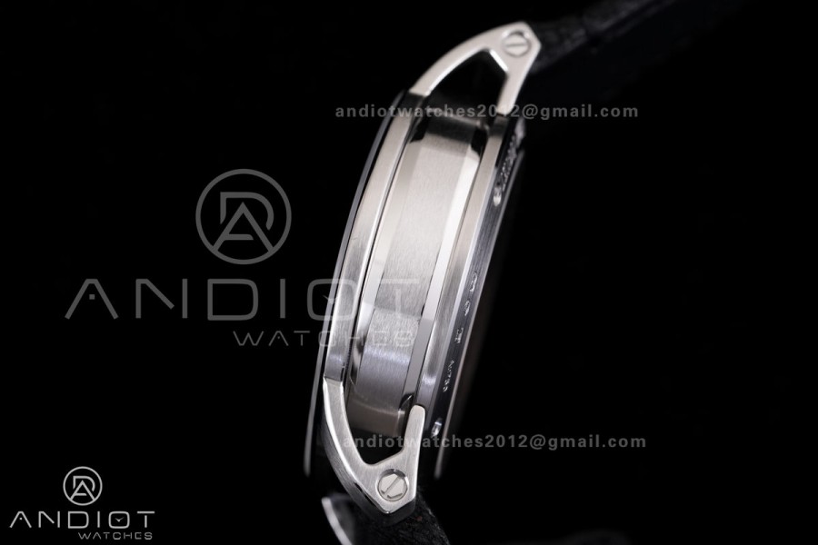 Code 11.59 Chrono 26393 SS APSF 1:1 Best Edition Black Dial on Black Leather Strap SA4401 Super Clone