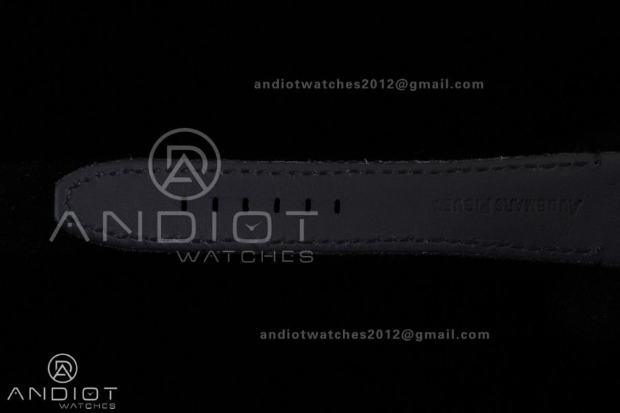 Code 11.59 Chrono 26393 SS APSF 1:1 Best Edition Black Dial on Black Leather Strap SA4401 Super Clone