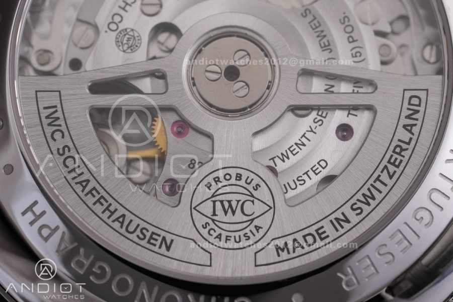 Portugieser Chrono IW3716 APSF 1:1 Best Edtion Green Dial on SS Bracelet DD69355 Super Clone