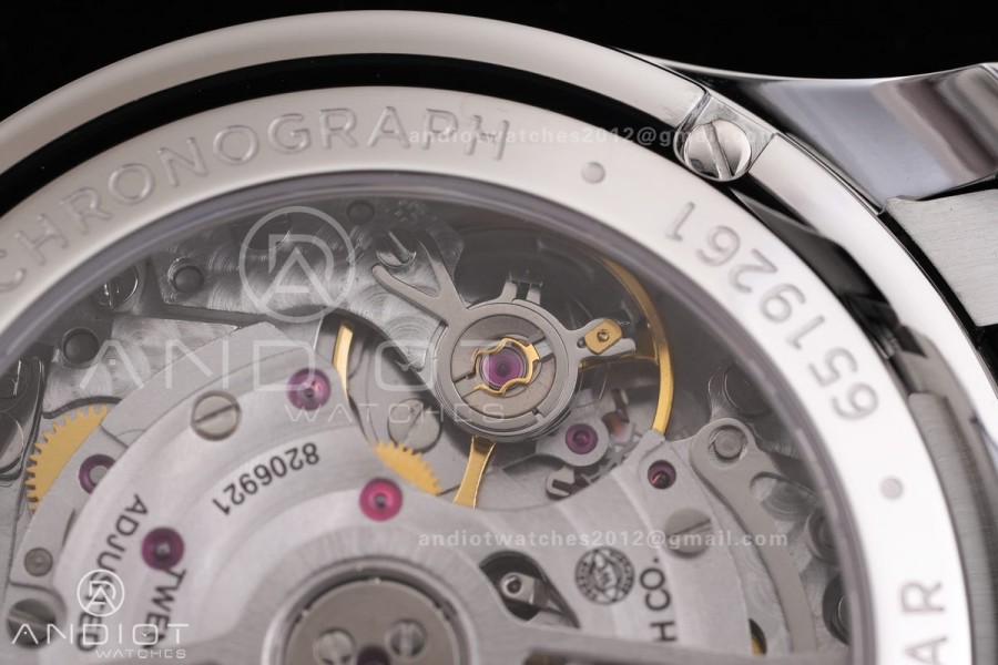 Portugieser Chrono IW3716 APSF 1:1 Best Edtion Gold Dial on SS Bracelet DD69355 Super Clone