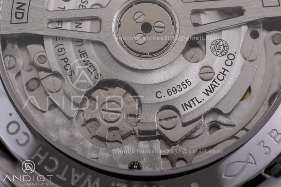 Portugieser Chrono IW3716 APSF 1:1 Best Edtion Gold Dial on SS Bracelet DD69355 Super Clone