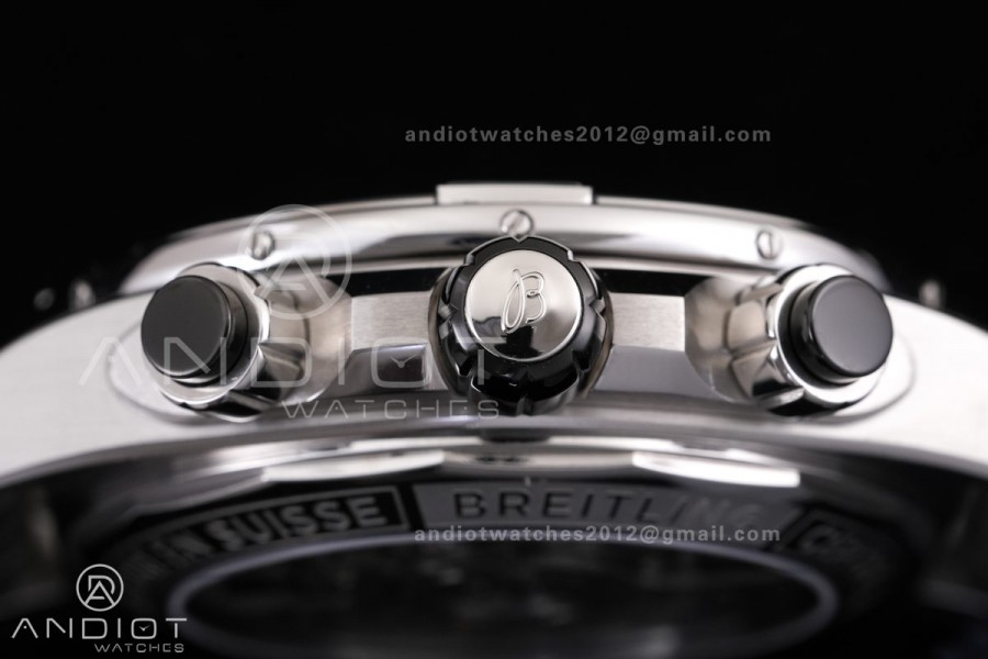 Super Chronomat B01 44 SS BLF 1:1 Best Edition Ice Blue Dial on SS Bracelet A7750