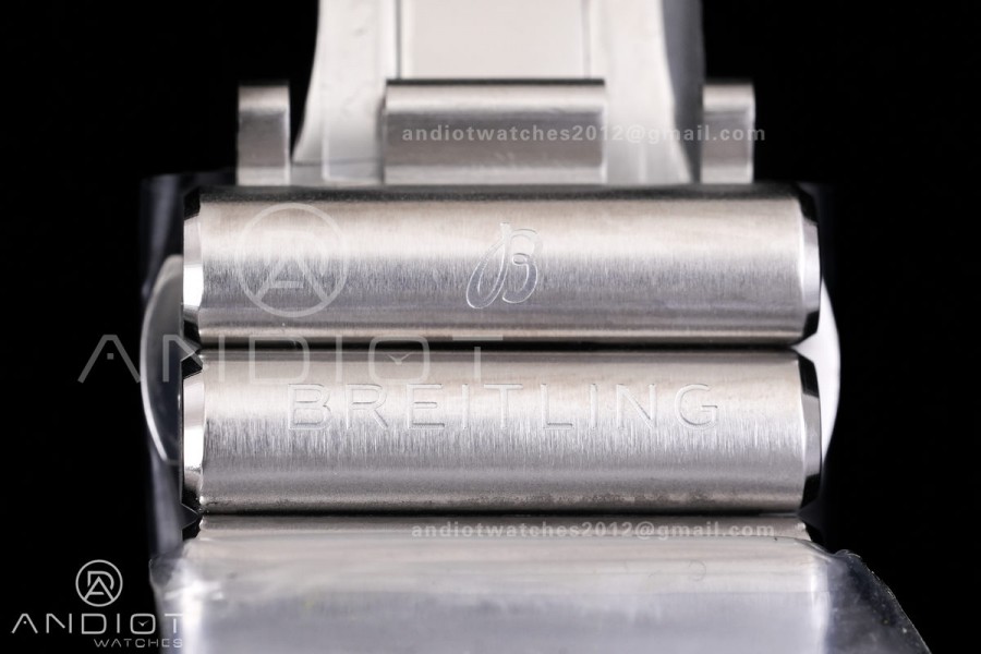 Super Chronomat B01 44 SS BLF 1:1 Best Edition Ice Blue Dial on SS Bracelet A7750