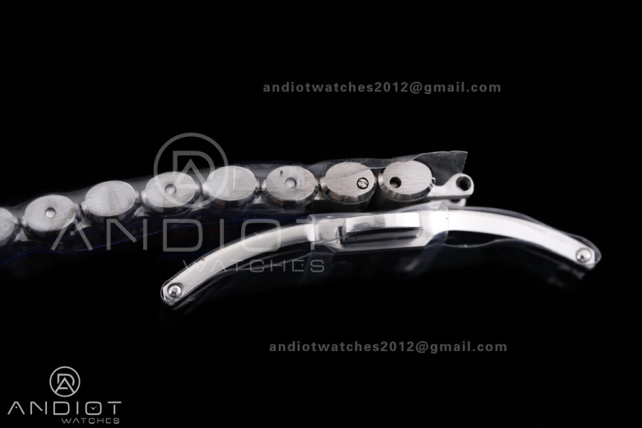 Super Chronomat B01 44 SS BLF 1:1 Best Edition Ice Blue Dial on SS Bracelet A7750