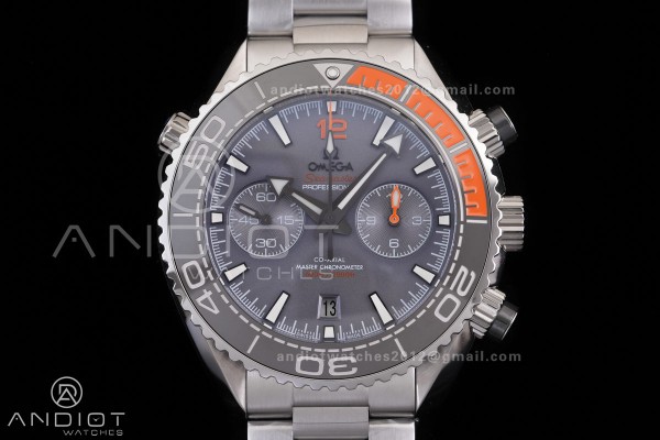 Seamaster 600m Chrono SS 1/4 Orange N1F 1:1 Best E...