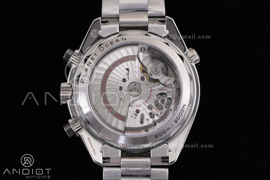Seamaster 600m Chrono SS 1/4 Orange N1F 1:1 Best Edition Gary Dial on SS Bracelet A9900