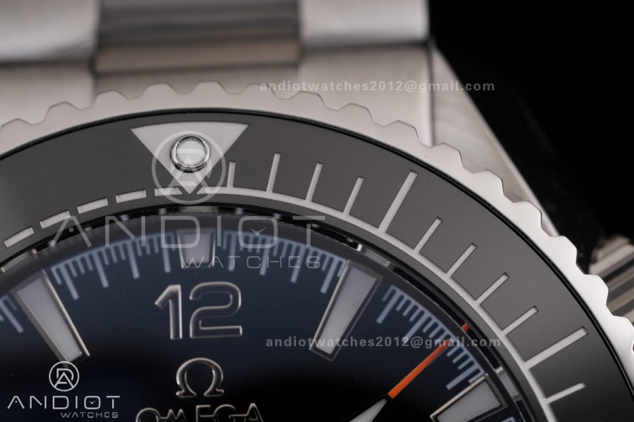 Seamaster 600m Chrono SS N1F 1:1 Best Edition Black Dial on SS Bracelet A9900