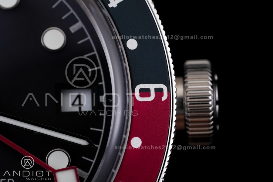 Black Bay GMT Pepsi Blue/Red Bezel ZF 1:1 Best Edition on SS Bracelet A2836