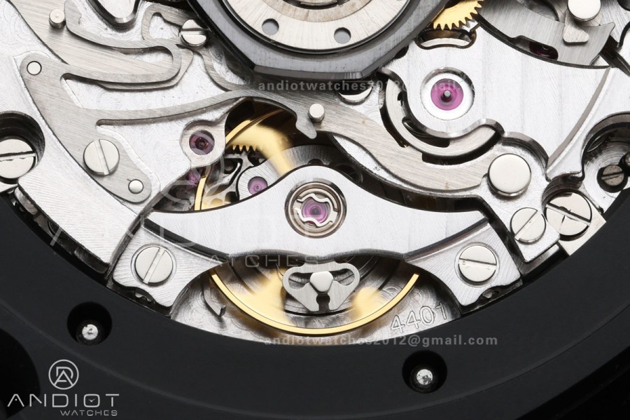 Royal Oak Chrono 26240 Real Ceramic DDF 1:1 Best Edition Blue Dial On Ceramic Bracelet Super Clone DD4401