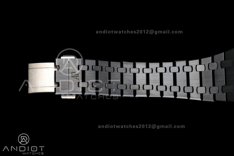 Royal Oak Chrono 26240 Real Ceramic DDF 1:1 Best Edition Blue Dial On Ceramic Bracelet Super Clone DD4401