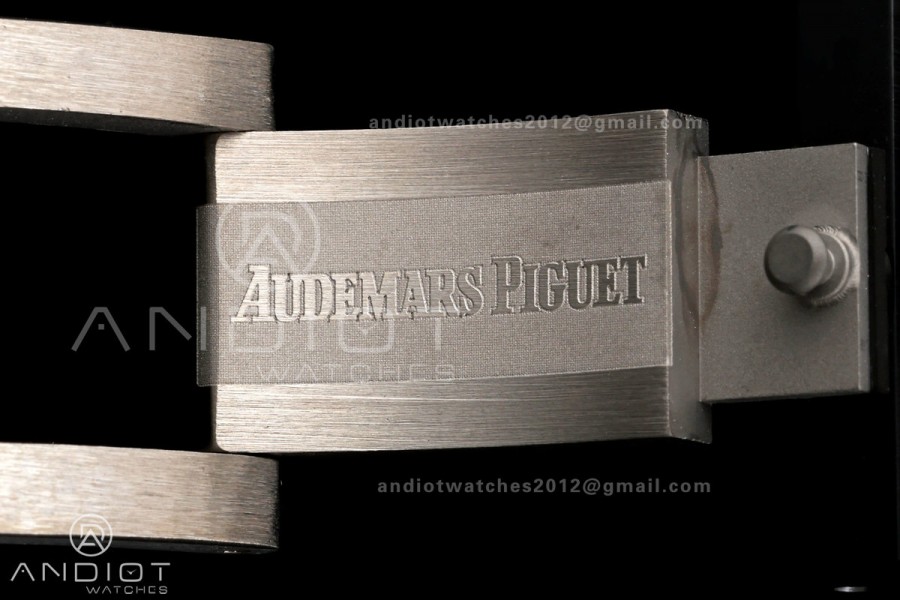 Royal Oak Chrono 26240 Real Ceramic DDF 1:1 Best Edition Blue Dial On Ceramic Bracelet Super Clone DD4401