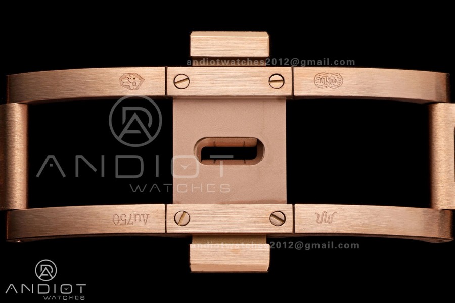 Royal Oak Chrono 26240 RG DDF 1:1 Best Edition White Dial on RG Bracelet DD4401 Super Clone (50 Anniversary)