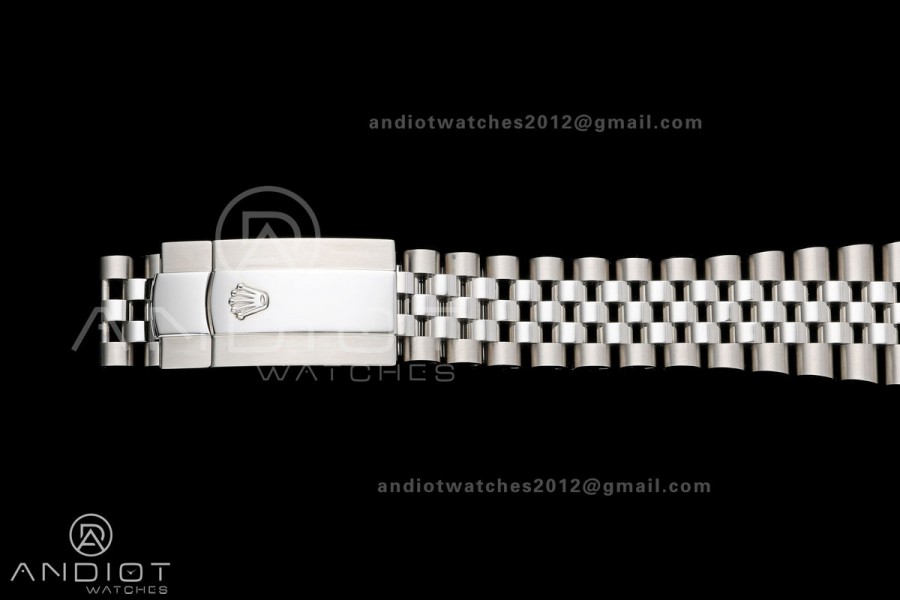 DateJust 41 126334 QF 1:1 Best Edition Green Stick Dial on Jubilee Bracelet JH3235 (Free Sprung)