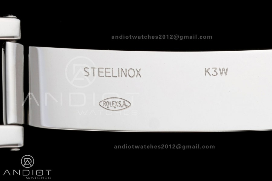 DateJust 41 126334 QF 1:1 Best Edition Silver Stick Dial on Oyster Bracelet JH3235 (Free Sprung)