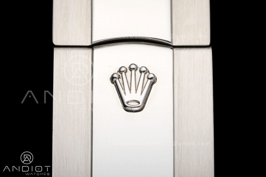 DateJust 41 126334 QF 1:1 Best Edition Silver Stick Dial on Jubilee Bracelet JH3235 (Free Sprung)