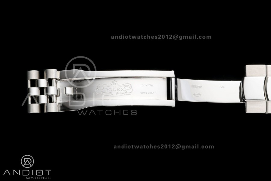 DateJust 41 126334 QF 1:1 Best Edition Black Stick Dial on Jubilee Bracelet JH3235 (Free Sprung)