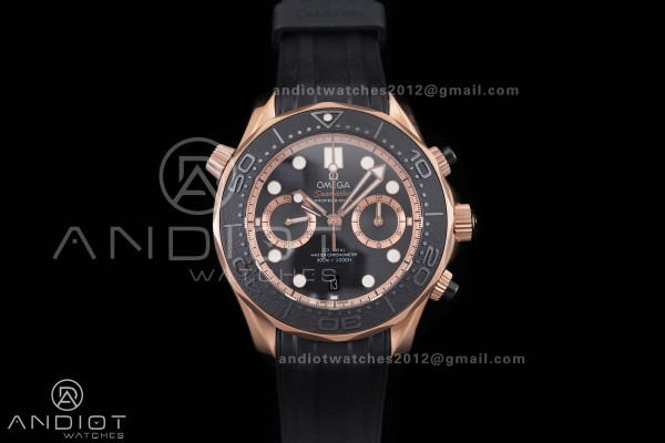 Seamaster 300M Chrono Black Ceramic Bezel RG N1F 1...