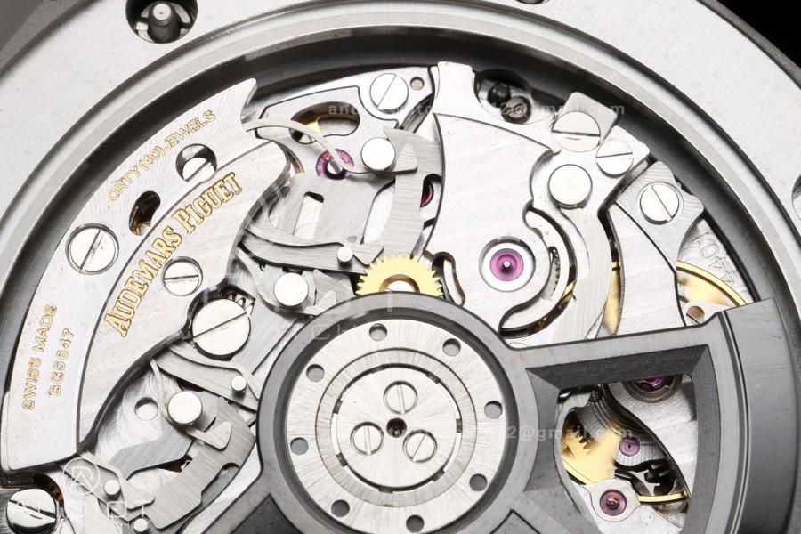 Royal Oak Offshore 43mm 26420so SS DDF 1:1 Best Edition Smoked Dial on Gray Rubber Strap DD4401 Super Clone