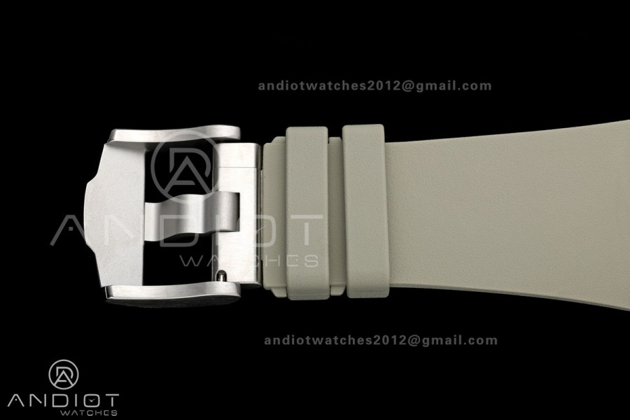 Royal Oak Offshore 43mm 26420so SS DDF 1:1 Best Edition Smoked Dial on Gray Rubber Strap DD4401 Super Clone