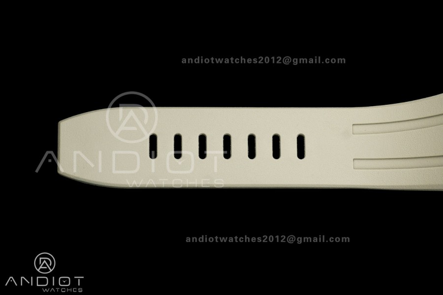 Royal Oak Offshore 43mm 26420so SS DDF 1:1 Best Edition Smoked Dial on Gray Rubber Strap DD4401 Super Clone