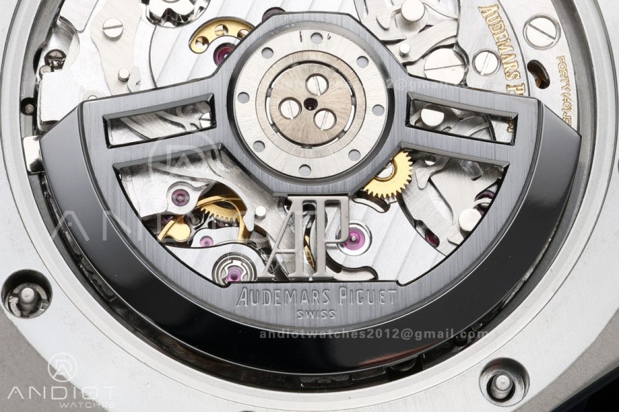 Royal Oak Offshore 43mm 26420so SS DDF 1:1 Best Edition Blue Dial on Blue Rubber Strap DD4401 Super Clone