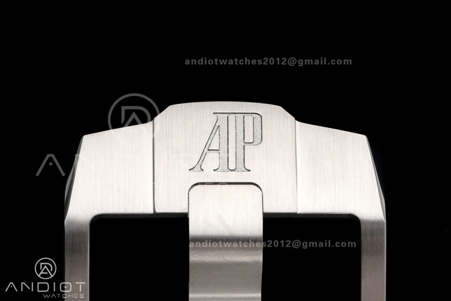 Royal Oak Offshore 43mm 26420so SS DDF 1:1 Best Edition Blue Dial on Blue Rubber Strap DD4401 Super Clone