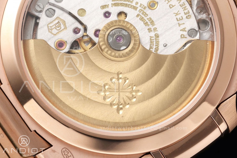 Nautilus 7118 RG Ladies DDF 1:1 Best Edition RG Dial on RG Bracelet DD330 Super Clone