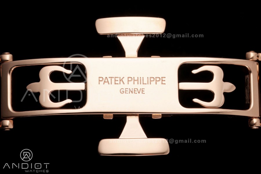 Nautilus 7118 RG Ladies DDF 1:1 Best Edition RG Dial on RG Bracelet DD330 Super Clone