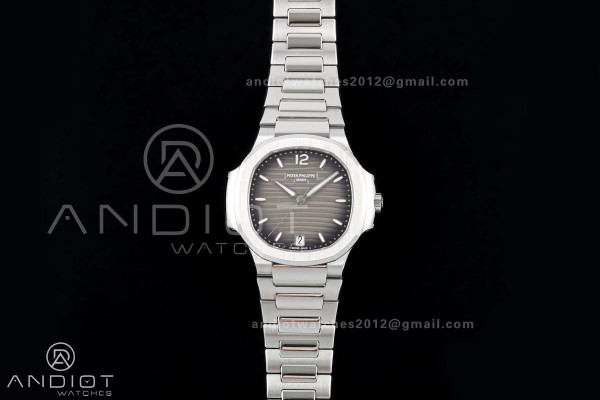 Nautilus 7118 Ladies DDF 1:1 Best Edition Gray Dial on SS Bracelet DD330 Super Clone