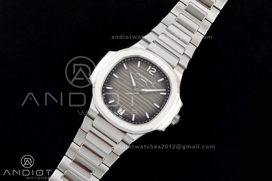 Nautilus 7118 Ladies DDF 1:1 Best Edition Gray Dial on SS Bracelet DD330 Super Clone